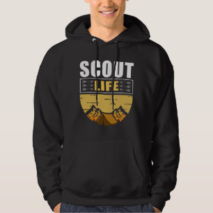 Scout Life  Camping Scouts Spenden Hoodie