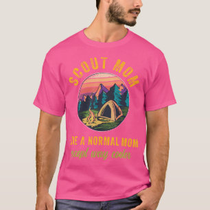 Scout Mama Pfadfinder Truppenführer Jungs Mädchen T-Shirt