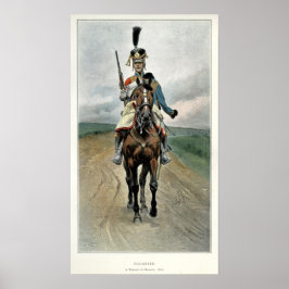 Scout of the 9th Regiment of Hussars Poster