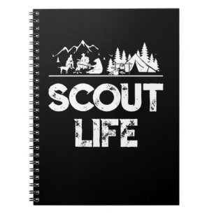 Scout Scouting Leader Camping Wandern Notizblock