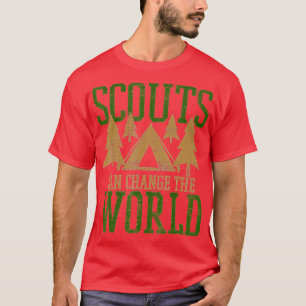 Scout Scouts Camp Leader Wandern Camping T-Shirt