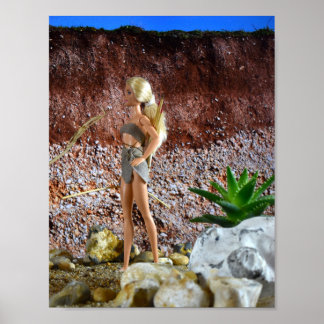 Scouter l'itinéraire. affiche