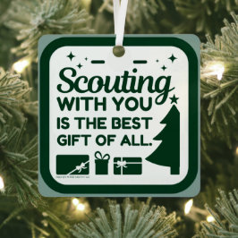 Scouting mit dir ist das beste Geschenk Ornament Aus Metall