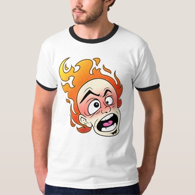 Scovillicous Fire Men's Basic Ringer-T - Shirt (Vorderseite)