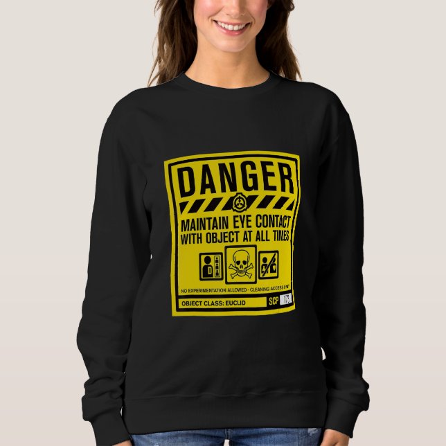 Scp Foundation Danger Class Euclid Sweatshirt (Vorderseite)