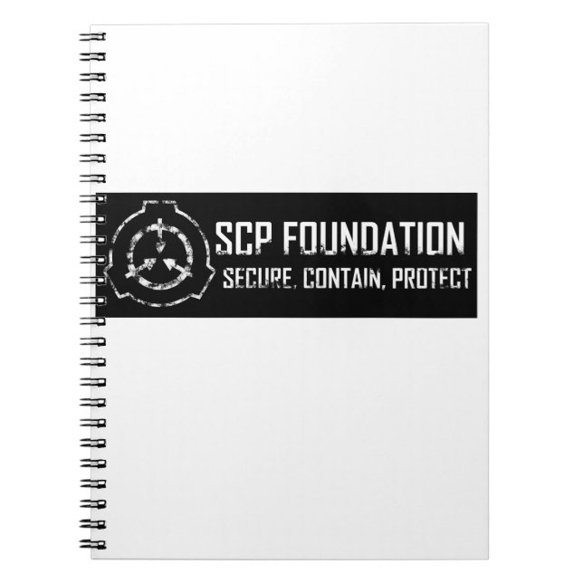 SCP Foundation: Sicher. schützen Notizblock (Vorderseite)