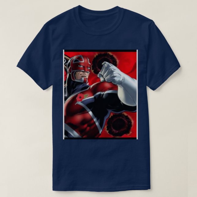 SCPN Captain Britain T-Shirt (Design vorne)