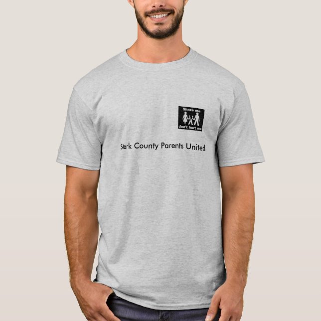 SCPU teilen mich T - Shirt (Vorderseite)