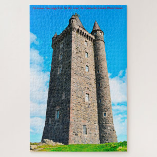 Scrabo Turm Newtownards Landkreis Down Ireland. Ji