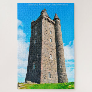 Scrabo Turm Newtownards Landkreis Down Ireland. Ji