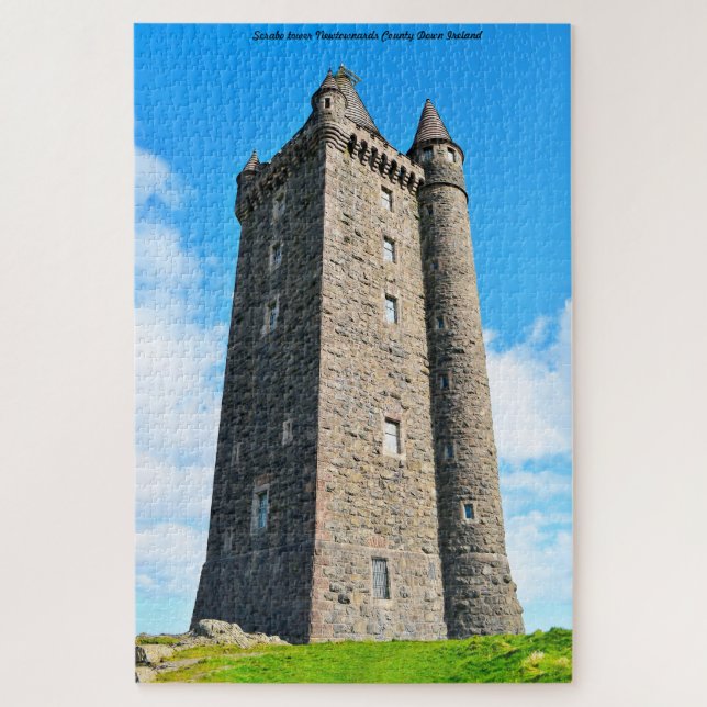Scrabo Turm Newtownards Landkreis Down Ireland. Ji (Vertikal)