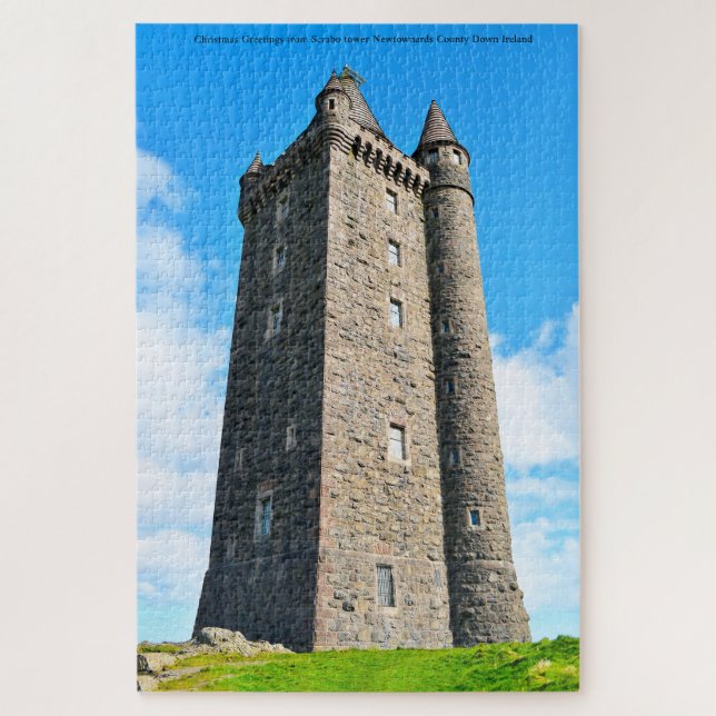 Scrabo Turm Newtownards Landkreis Down Ireland. Ji (Vertikal)