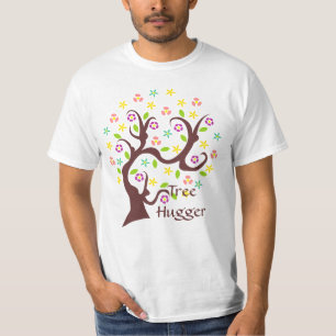 Scraggly abstrakter Baum T-Shirt