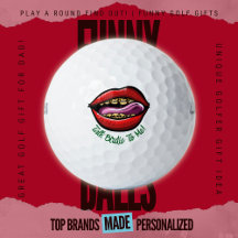 Scramble Golf Dad Talk Birdie To Me Skull Lips