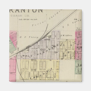 Scranton, Osage Landkreis, Kansas Magnet