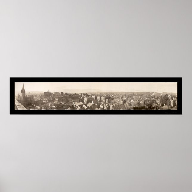 Scranton, PA-Foto 1912 Poster (Vorne)