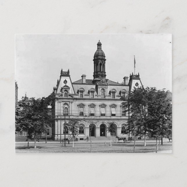 Scranton Pa Postamt Postkarte (Vorderseite)