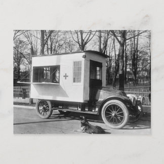 Scranton Red Cross Canteen Truck Postcard Postkarte