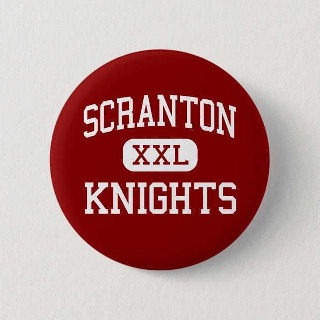 Scranton - Ritter - hoch - Scranton Pennsylvania Button (Vorderseite)