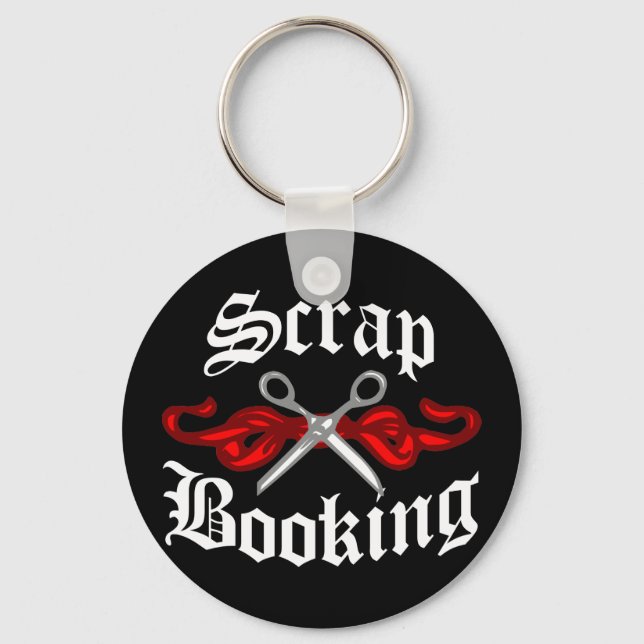 Scrap Booking Tattoo Schlüsselanhänger (Vorderseite)