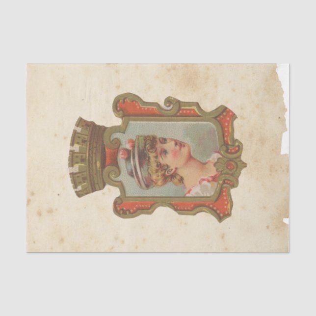 Scrap Ephemera Design Serie #1 Seidenpapier (Vorderseite)