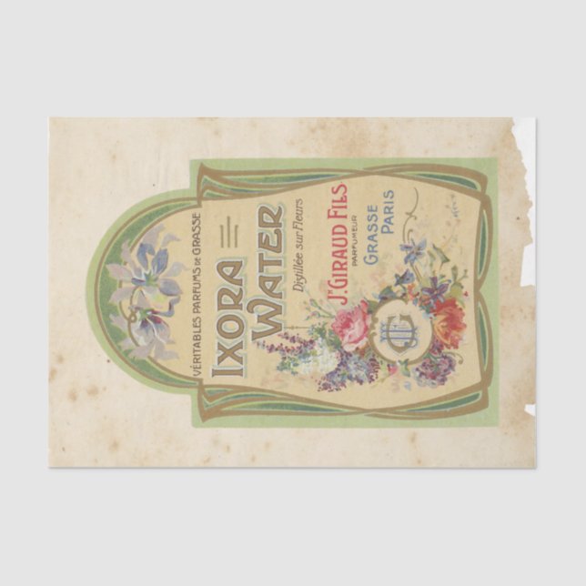 Scrap Ephemera Design Serie #26 Seidenpapier (Vorderseite)