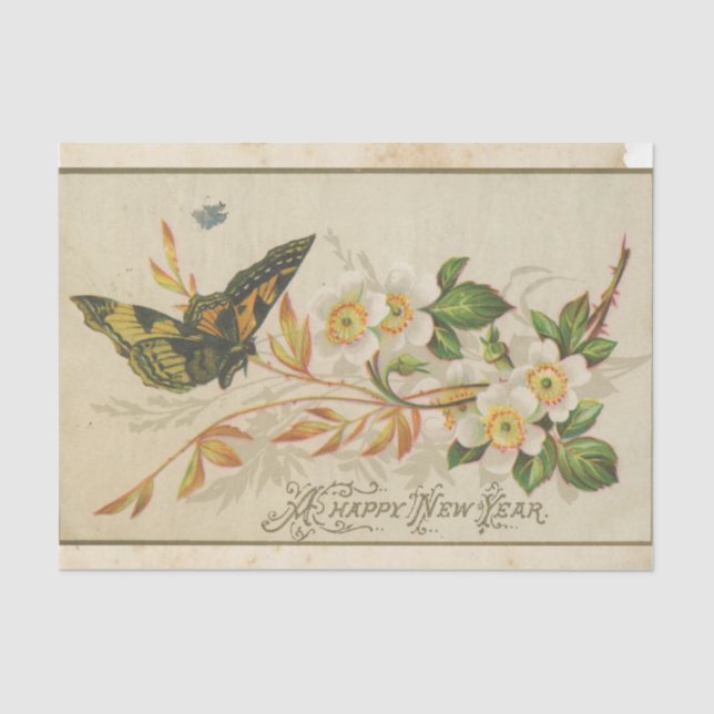 Scrap Ephemera Design Series #30 Seidenpapier (Vorderseite)