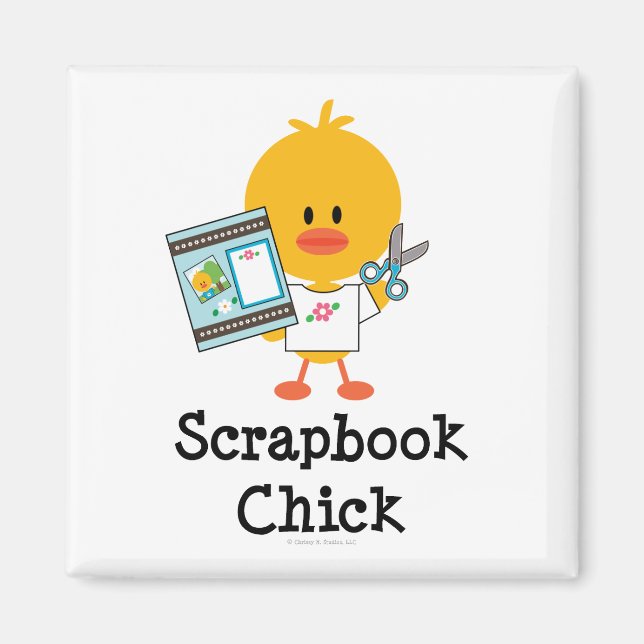 Scrapbook Chick Magnet (Vorne)