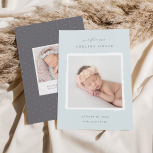 Scrapbook Faire-part de naissance photo