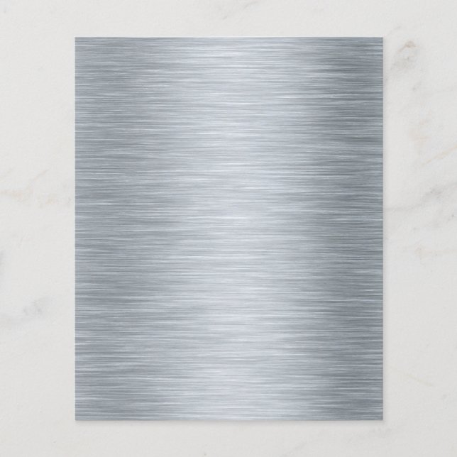 Scrapbook Paper aus rostfreiem Stahl (Vorderseite)