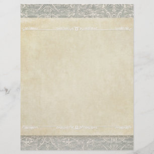 Scrapbook Seiten Vintage Französische Regency-Spit