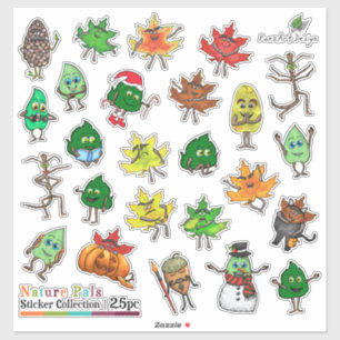 Scrapbook Stickers   Nature Pal Collection   25 pc Aufkleber
