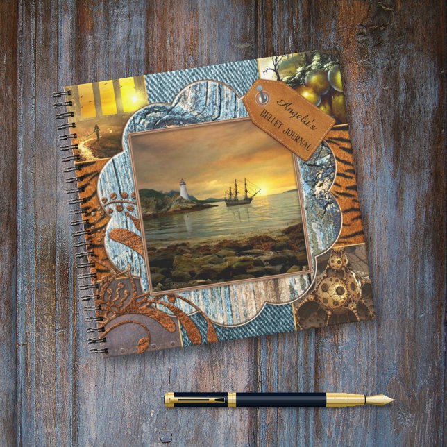 Scrapbook Style Foto Bullet Journal Notizbuch (Von Creator hochgeladen)