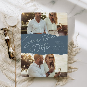 Scrapbook Zwei Fotos Save The Date