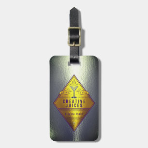 Scrapbooker Silver "Creative Juices" Gepäckanhänger