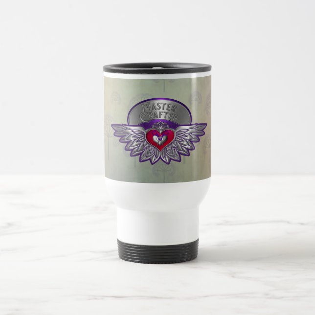 Scrapbookers Master Abzeichen Travel Mug Reisebecher (Mittel)