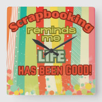 Scrapbooking erinnert mich an das Leben ist gut