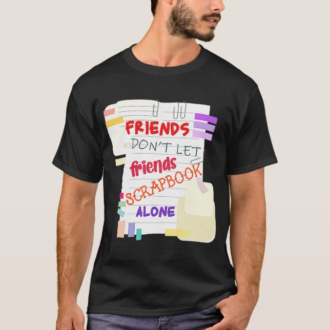 Scrapbooking für Scrapbooker-Liebe Scrapbooking Sc T-Shirt (Vorderseite)