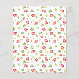 Scrapbooking für tropische Blume und Blätter