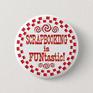 Scrapbooking ist FUNtastic Button