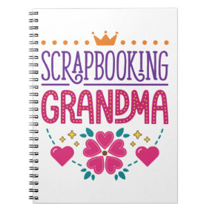 Scrapbooking Oma Notizblock