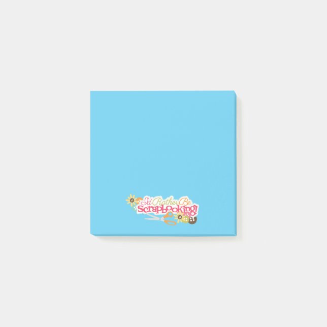 Scrapbooking Post-it Klebezettel (Vorderseite)