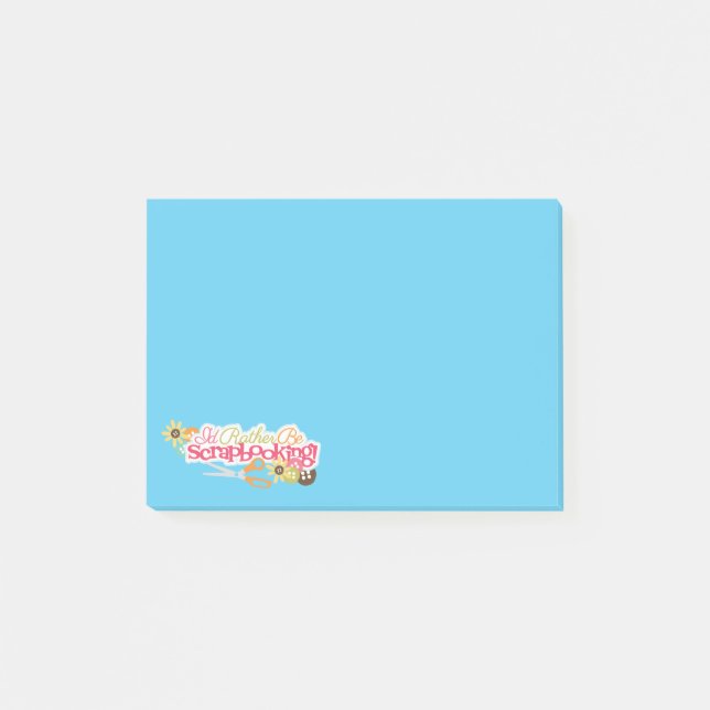 Scrapbooking Post-it Klebezettel (Vorderseite)
