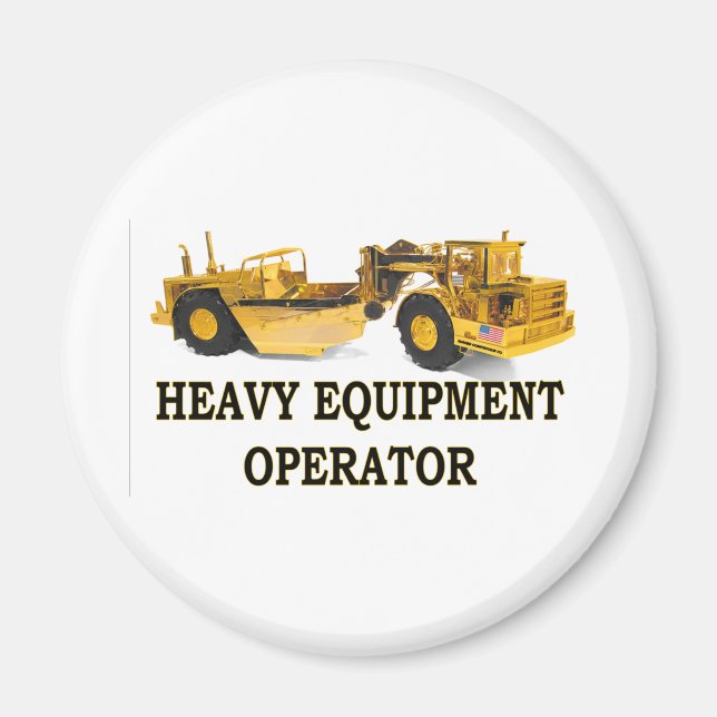 SCRAPER EARTH MOVER MAGNET (Vorne)