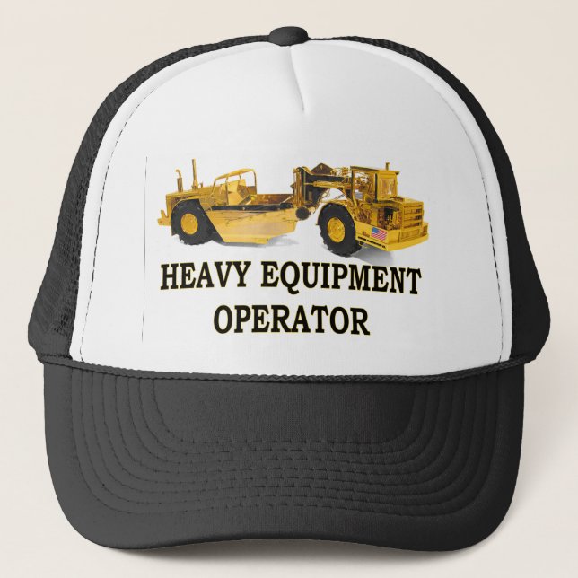 SCRAPER EARTH MOVER TRUCKERKAPPE (Vorderseite)