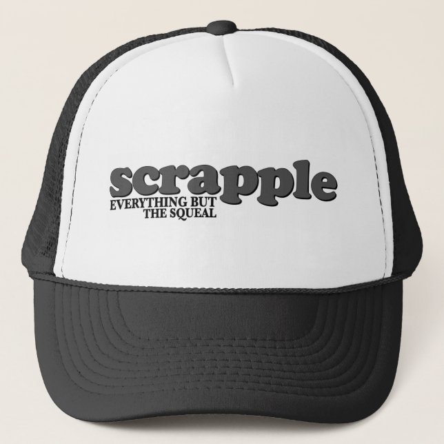 Scrapple Pfeifen Truckerkappe (Vorderseite)