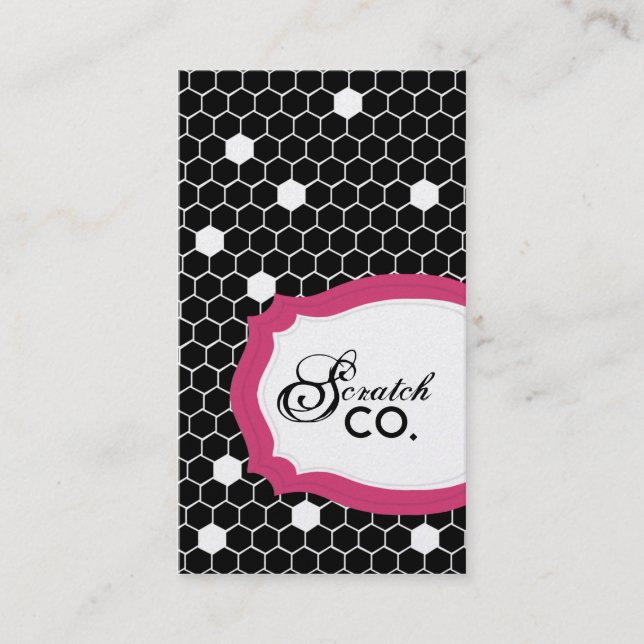 Scratch Business Cards Visitenkarte (Vorderseite)