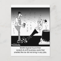 Scratch- & Sniff-Visitenkarten