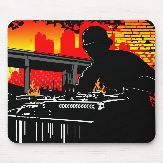 Scratching Hits Mousepad (Vorne)