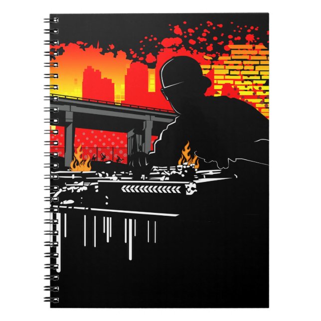 Scratching Hits Notizblock (Vorderseite)